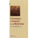 CHRONIQUES D'ASSYRIE ET DE BABYLONE
