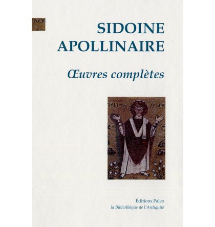 SIDOINE APOLLINAIRE