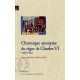 Chronique anonyme du règne de Charles VI (1400-1422)